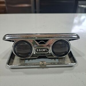 Vintage Silver Opera Glasses